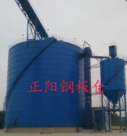 图们大型矿粉钢板库