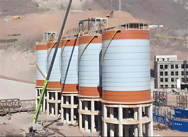 图们高架钢板仓