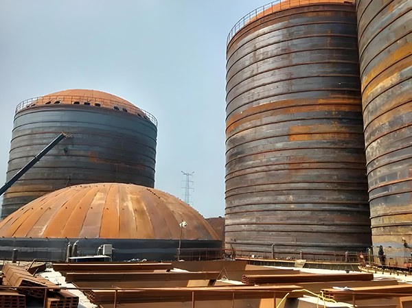 图们焦粉钢板仓